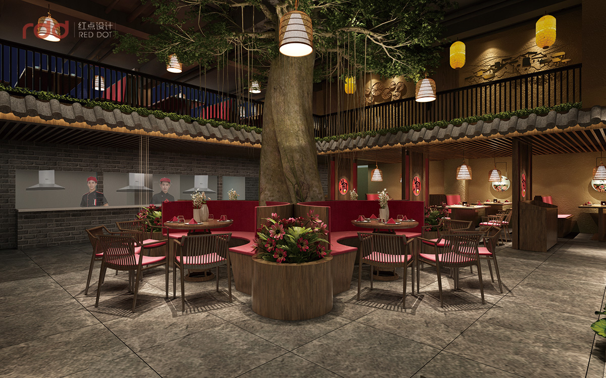 龍歸湘菜館 就餐區