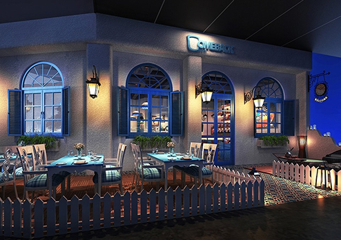 餐廳設(shè)計(jì)-花-時(shí)間餐廳