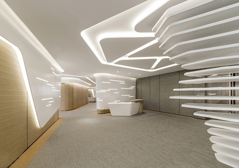 天齊投資理財(cái)公司辦公室裝修設(shè)計(jì)