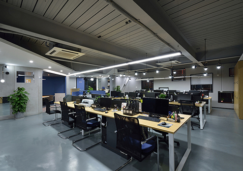 未生文化傳媒公司辦公室裝修設計