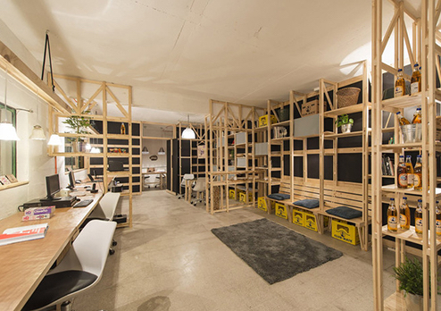 無(wú)限科技公司辦公室裝修設(shè)計(jì)