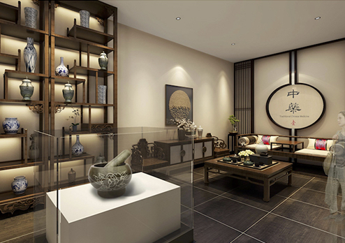 中醫館裝修設計-廣州市苗侗瑤中醫館