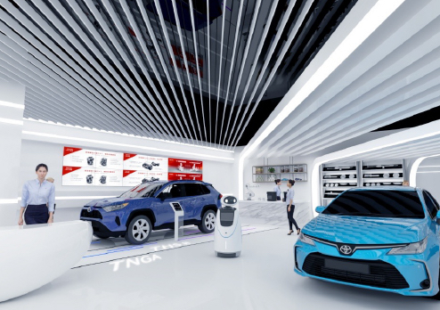 廣汽豐田品牌體驗館-展廳設計裝修