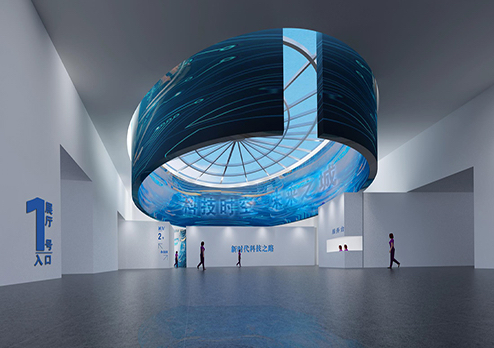 廣州科學(xué)城展廳設(shè)計辦公室裝修設(shè)計